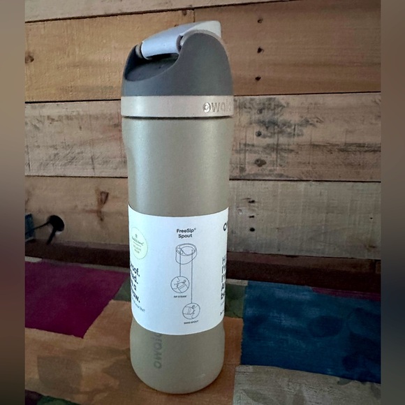 Owala "Down to Earth" 24oz Free Sip New Neutral Gray Brown Tan - New - Picture 4 of 11